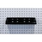 Triton Products 18 In. W x 6-1/2 In. D Black Epoxy Coated Steel Shelf for LocBoard 56186-BLK - alternate 3